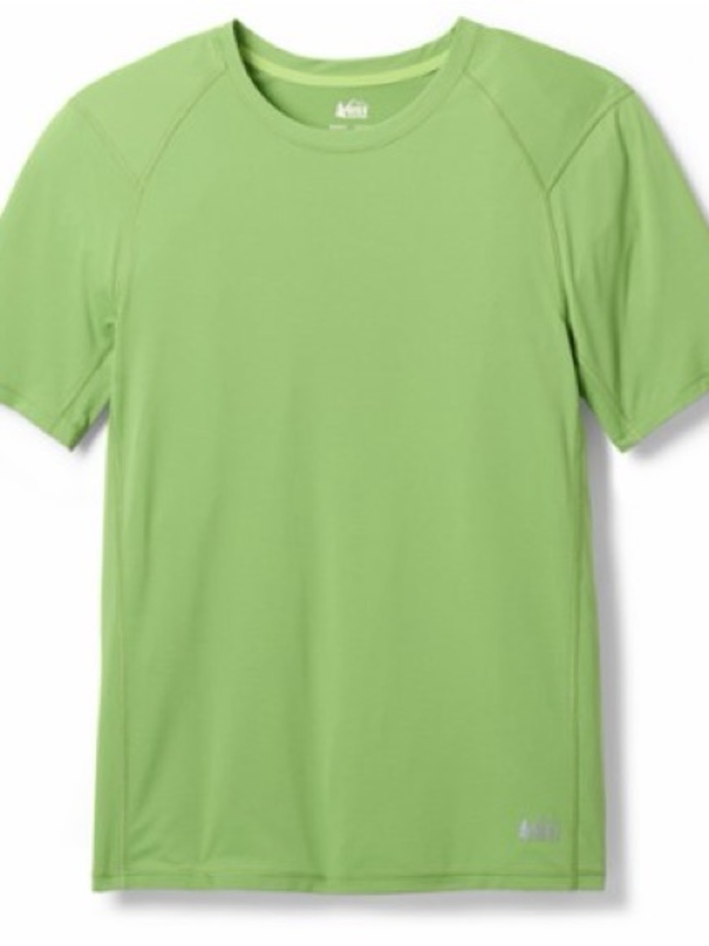 REI Co-op Swiftland Running T-Shirt Men’s Large Green Short Sleeve Active Tee